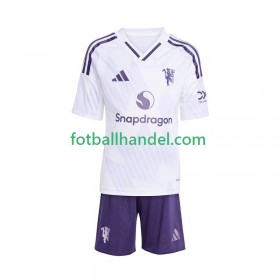 Barn Fotballdrakter Manchester United Borte 2025-26 Kortermet